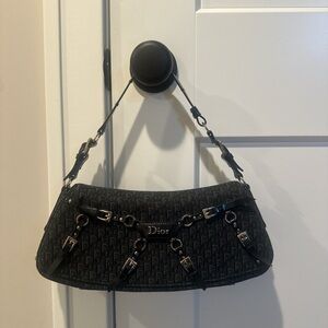 COPY - Dior Black Monogram Shoulder Bag